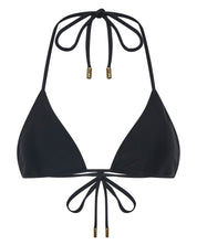 LUNA CLASSIC HALTER TOP IN NERO