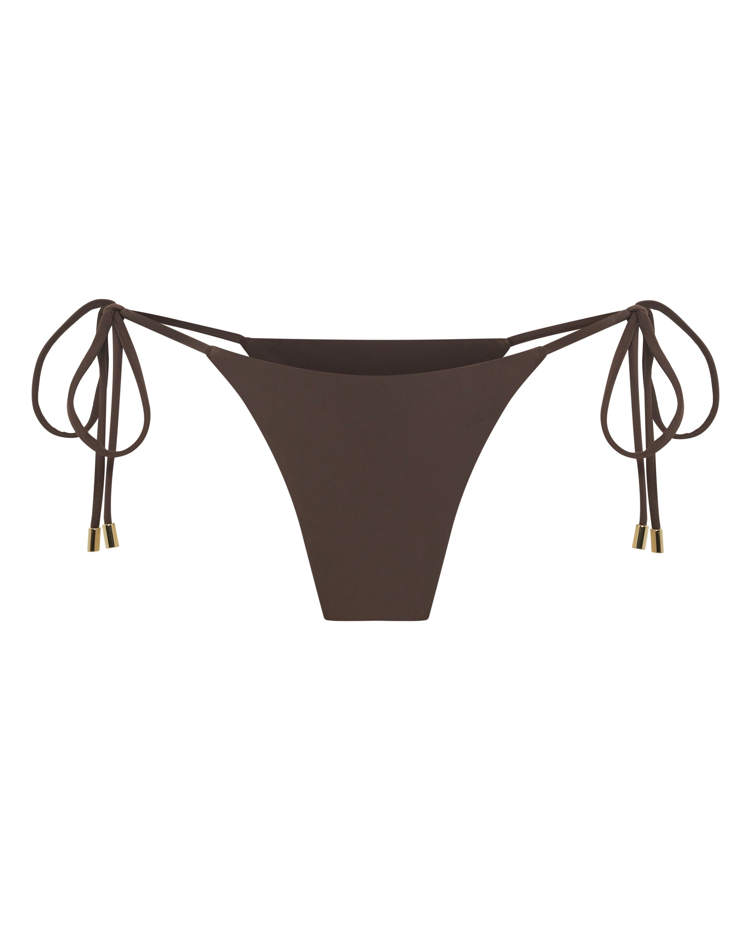 BREE TIE SIDE BOTTOMS IN CHOCOLATE